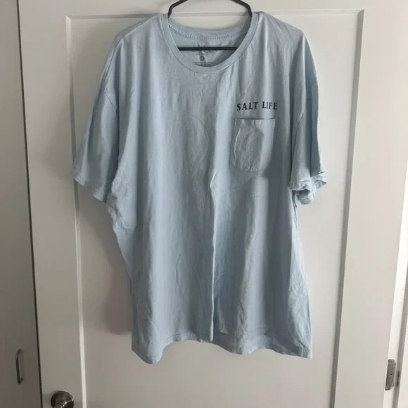 Salt Life Light Blue Tuna Graphic Tee - Picture 2 of 3